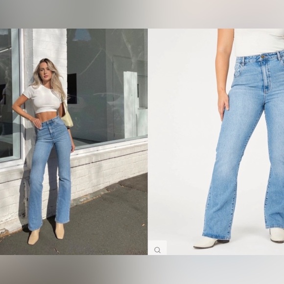 Dusters Boot Cut Rolla Jeans Brad Blue - Picture 3 of 3